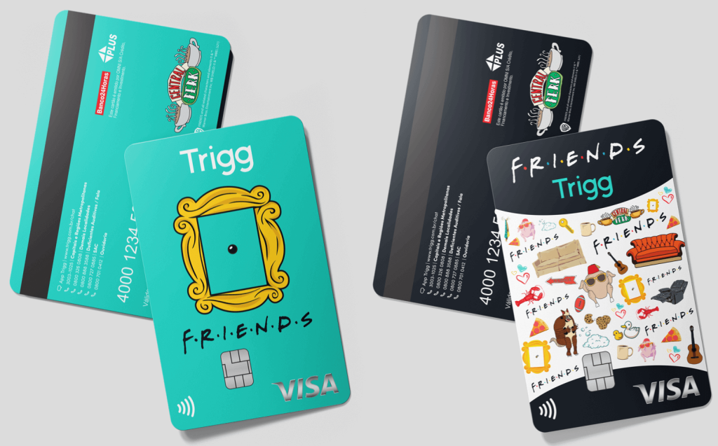 Cartoes Trigg Friends Seriado